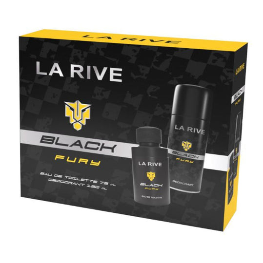 La Rive  Black Fury( EDT 100ml + Deo 150ml)