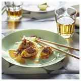 طبق طعام OFTAST باللون الأخضر الفاتح (19 سم)