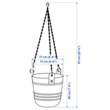 آنية نباتات PÄRLRÖNN باللون الاسود