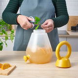 ابريق شفّاف مع صنبور PILLERSTARR (4 لتر)