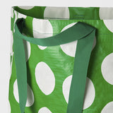 حقيبة SÄCKKÄRRA باللون الاخضر والابيض (36 لتر)