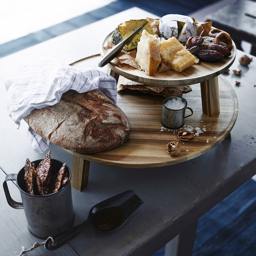 حامل تقديم SKOGSTA خشبي (35 سم)