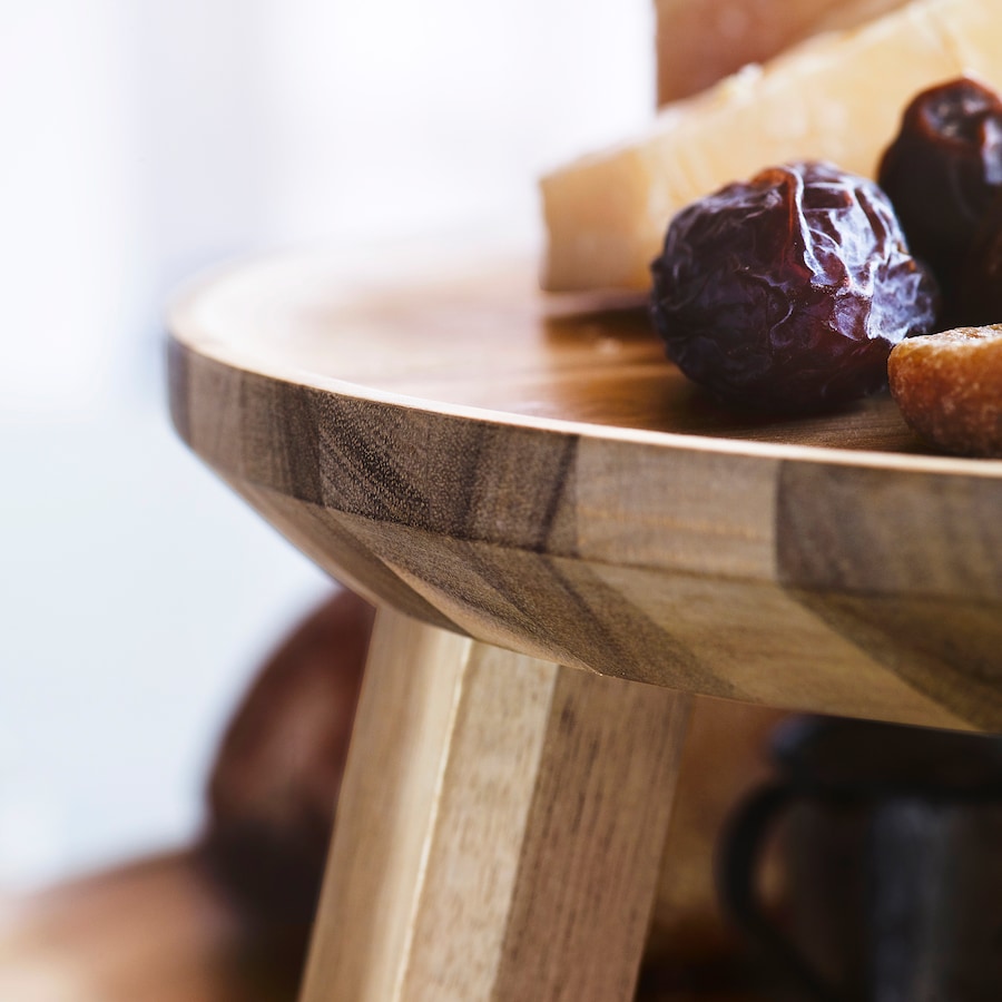 حامل تقديم SKOGSTA خشبي (35 سم)