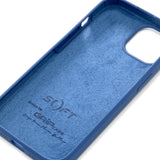 غطاء هاتف Grip Case Soft Magsafe  لأجهزة آيفون 15  باللون الأزرق