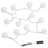 أضواء led  SOLVINDEN (12 لمبة) للاستخدام الخارجي تعمل بالبطاريات