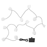 أضواء led  SOLVINDEN (12 لمبة) للاستخدام الخارجي تعمل بالطاقة الشمسية
