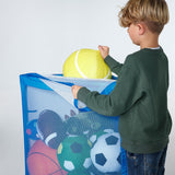 مرمى وسلة تخزين للكرات للأطفال SPORTSLIG