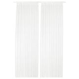 ستائر TERESIA (145*300سم) قطعتين / مع قضيب تعليق