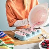 قالب UPPFYLLD لصنع الآيس كريم  (4 قطع) - عجيب