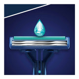 شفرة حلاقة  Gillette Blue 2 Plus للرجال (8 قطع )