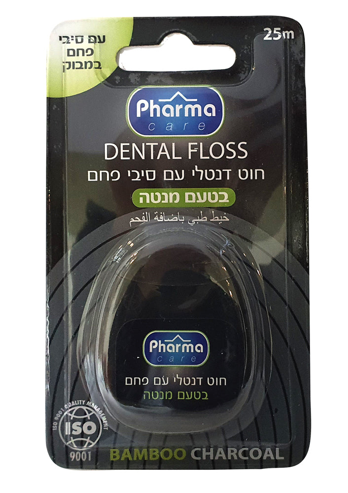 خيط Pharma لتنظيف الأسنان بالفحم (25 متر)