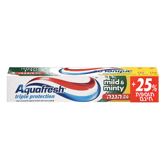 معجون أسنان Aquafresh بالنعناع (125 مل)