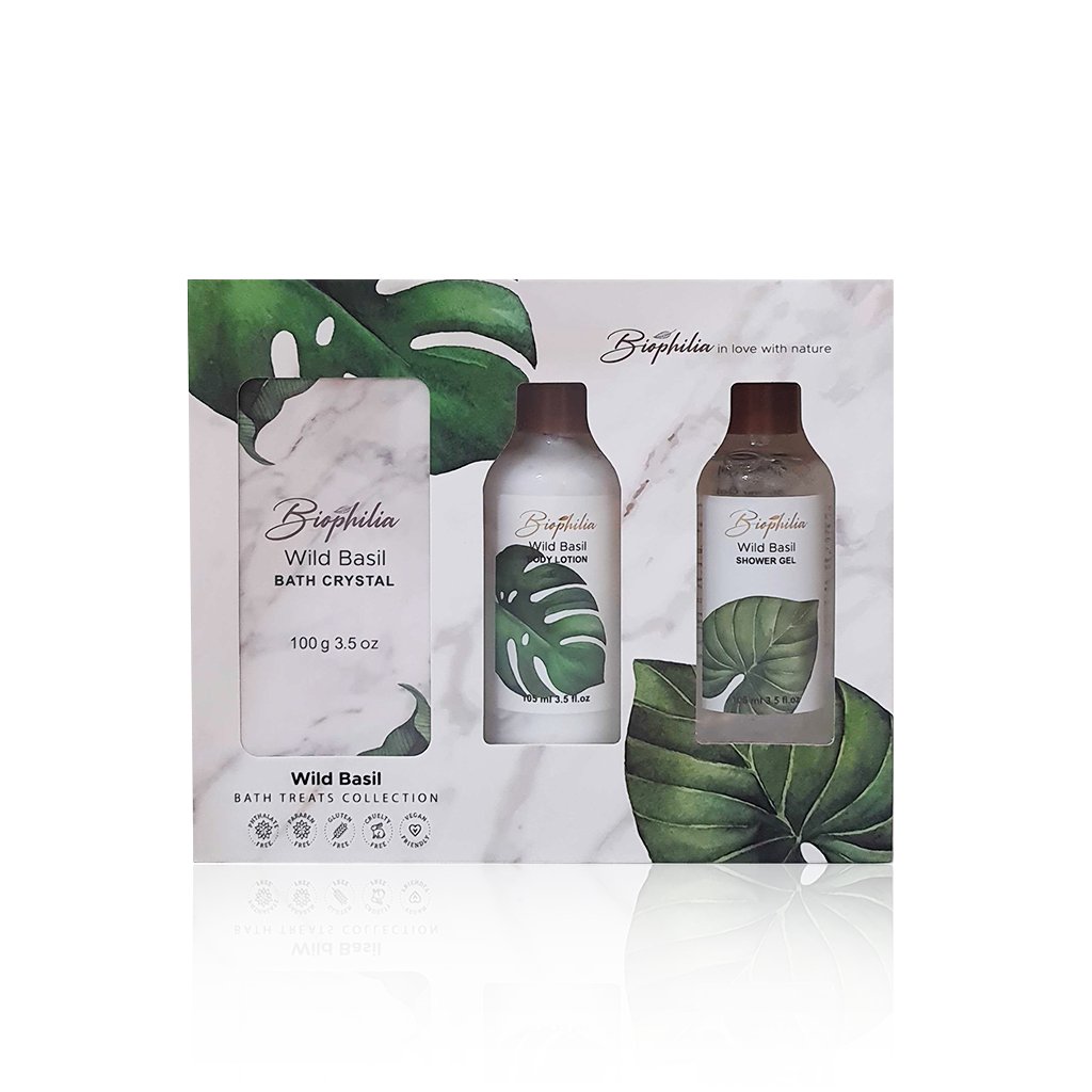 مجموعة الاستحمام BIOPHILIA (3 قطع)