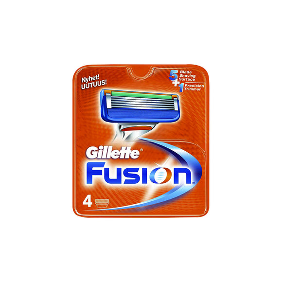 شفرات استبدال رجالية Gillette Fusion5 للرجال ( 4 قطع)