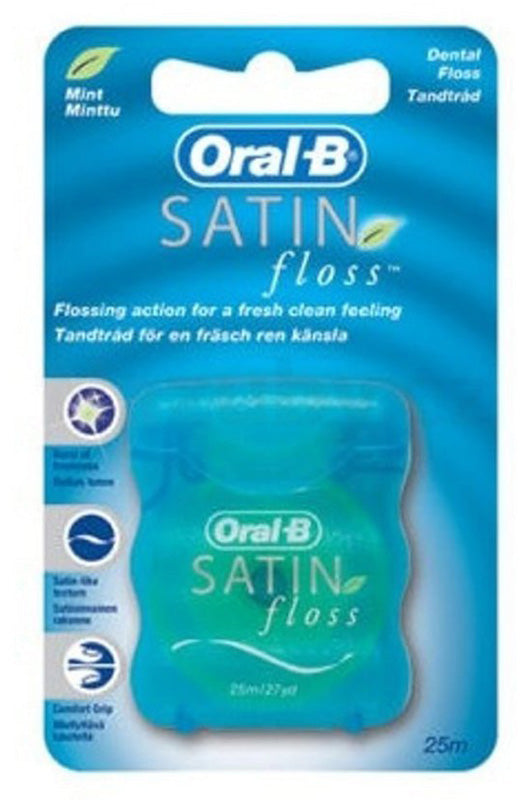 خيط SATIN FLOSS لتنظيف الأسنان ( 25 متر)