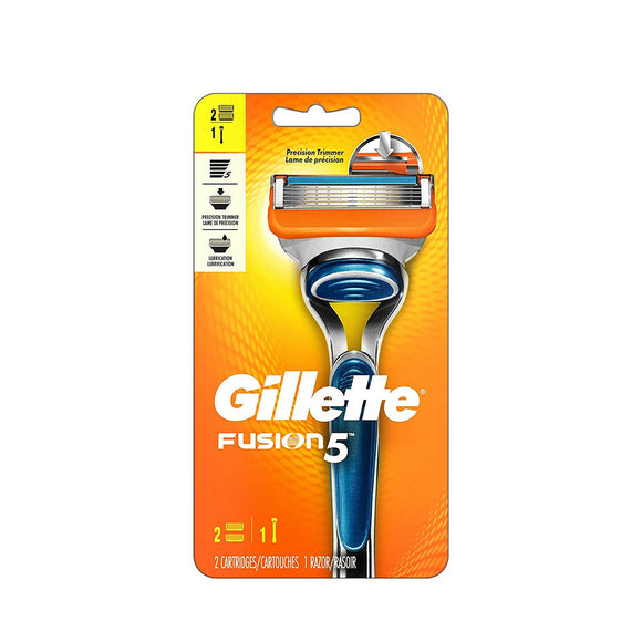 شفرات حلاقة للرجال Gillette Fusion 5 (شفرتين استبدال)