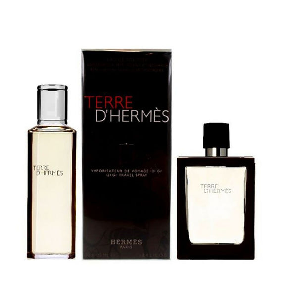 Hermes Terre D'Hermes EDP (Perfume Pure 30ml +  Perfume Refill 125ml)