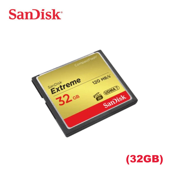 بطاقة ذاكرة SanDisk CompactFlash Extreme (32GB)