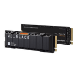 قرص صلب WD BLACK  NVMe مع خافض حرارة (500GB)