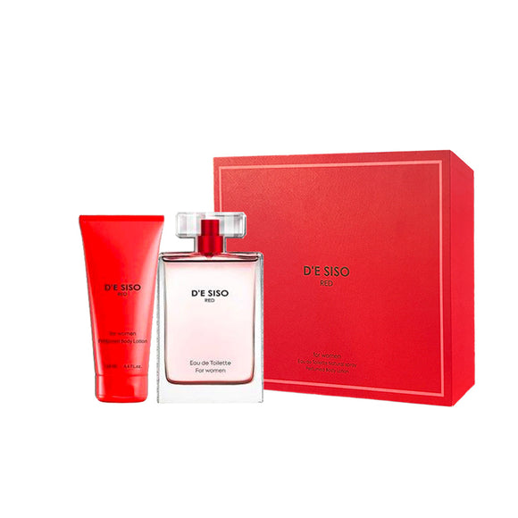 Classic D'e Siso Red  ( EDT 100ml +body lotion 130ml )