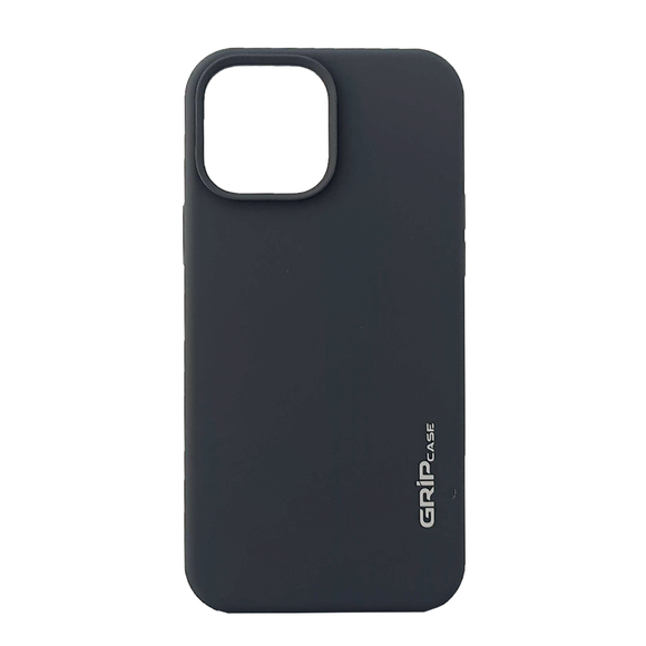 غطاء هاتف Grip Case Soft لأجهزة آيفون 13 pro max باللون الرمادي