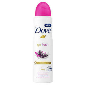 مزيل عرق Dove Go Fresh بخلاصة الأساي والزنبق المائي  (150 ML)
