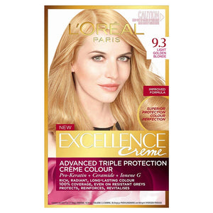 صبغة شعر من Loreal Paris Excellence Intense ( درجة 9.3)