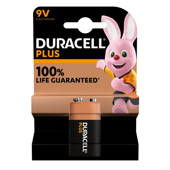 بطارية Duracell Plus (9 فولت)
