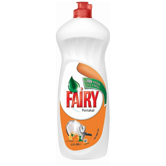 سائل Fairy لغسيل الصحون برائحة البرتقال(  650 مل)