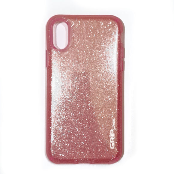 غطاء هاتف Grip Case Crystal Glitter لأجهزة آيفون X/Xs