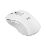 ماوس Logitech M650 full size  بلوتوث باللون الأبيض