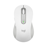 ماوس Logitech M650 full size  بلوتوث باللون الأبيض