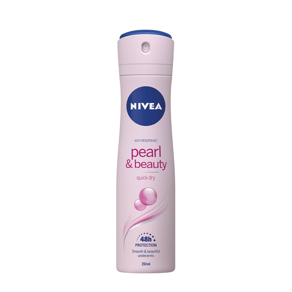 سبراي مزيل لرائحة العرق NIVEA Pearl and Beauty (150 مل)
