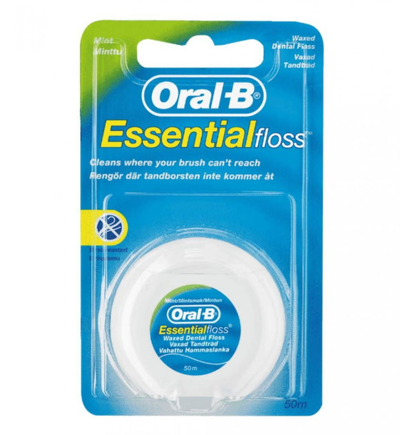 خيط Oral-B Essential Floss لتنظيف الأسنان ( 50 متر)