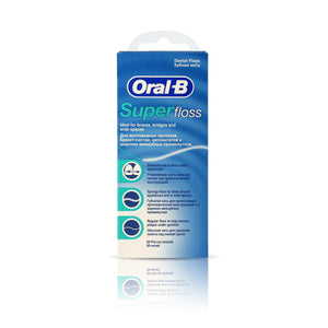 خيط Oral-B Super Floss لتنظيف الأسنان ( 50 خيط)