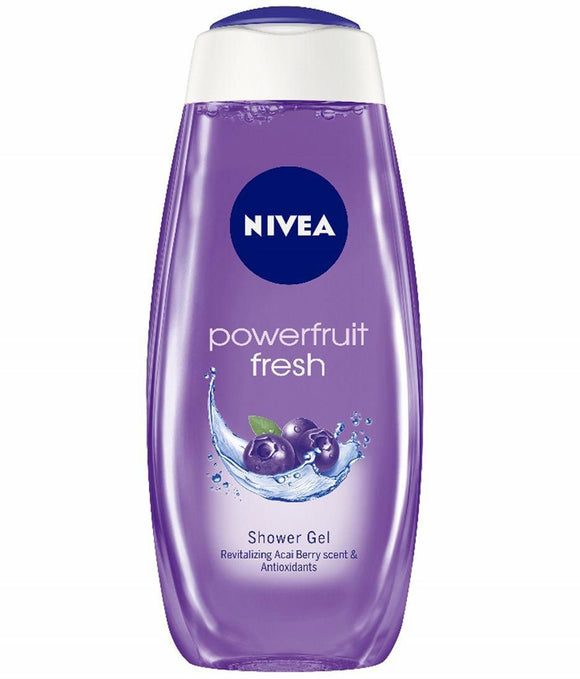 غسول استحمام Powerfruit Fresh من NIVEA ( 500 مل)