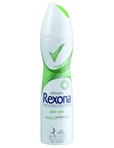 مزيل عرق Rexona بخلاصة الألوفيرا  (150 مل)