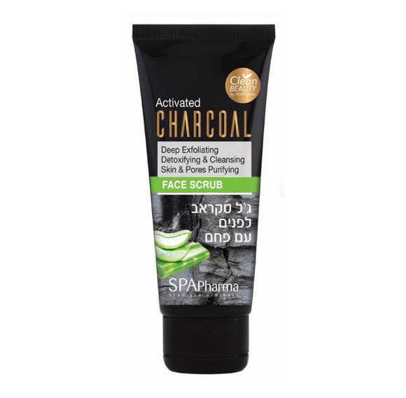 مقشر الفحم للوجه من SPAPharma ( 150 مل)