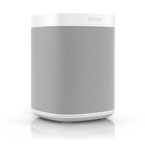 سماعة بلوتوث متنقلة باللون الأبيض Sonos 1 الجيل الثاني