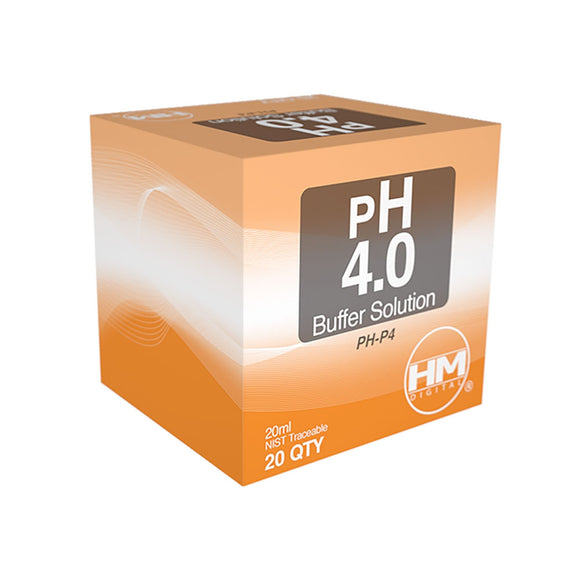 (معايرة) محلول منظم pH 4.0 (20 قطعة)