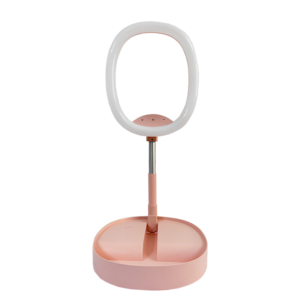 رينغ لايت Gripqi SK-400 بألوان ضوئية مختلفة مع ثلاثة حوامل للهاتف