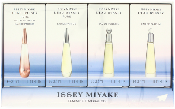 مجموعة Issey Miyake L'Eau d'Issey Miniatures  (4 قطع)