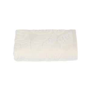 منشفة قطنية باللون الأبيض (90 ×150 سم)