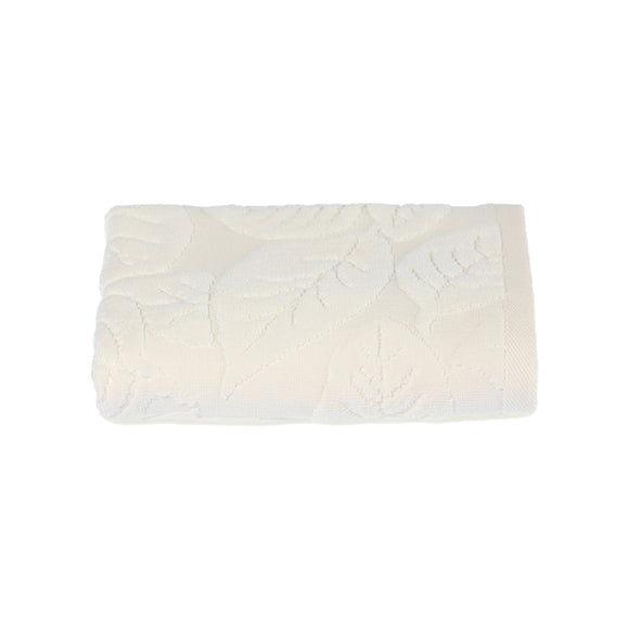 منشفة قطنية باللون الأبيض (90 ×150 سم)