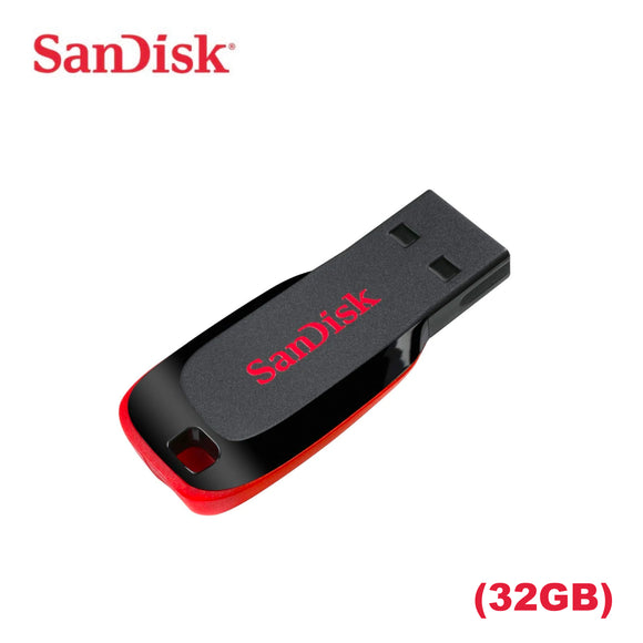 USB 2.0 SanDisk Cruzer Blade ذاكرة فلاش (32GB)