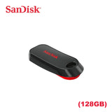 USB 2.0 SanDisk Cruzer Snap  ذاكرة فلاش (128GB)