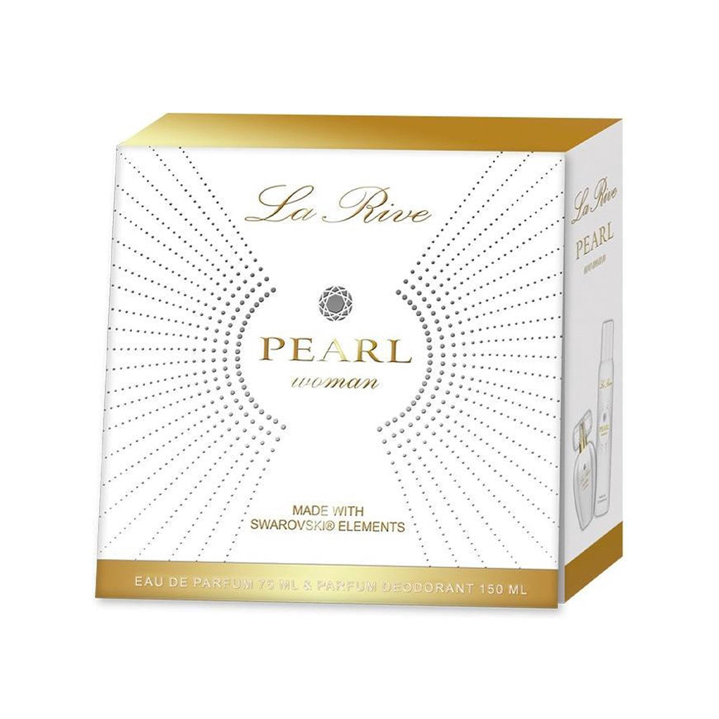 LA RIVE Pearl (EDP 75 ml + Deodorant 150 ml) | عجيب