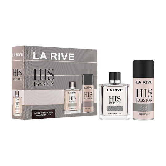 La Rive his passion ( EDT 100ml+ Deodorant 150ml)