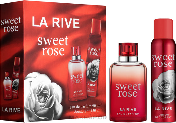 La Rive Sweet Rose (EDP 90ml) + (Deo 150ml)