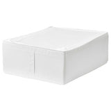 SKUBB صندوق تخزين، أبيض، ‎44x55x19 سم‏